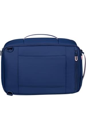 Utazótáska, kabin méret, 21l, 3 in 1, AMERICAN TOURISTER "Puffypop", tengerészkék